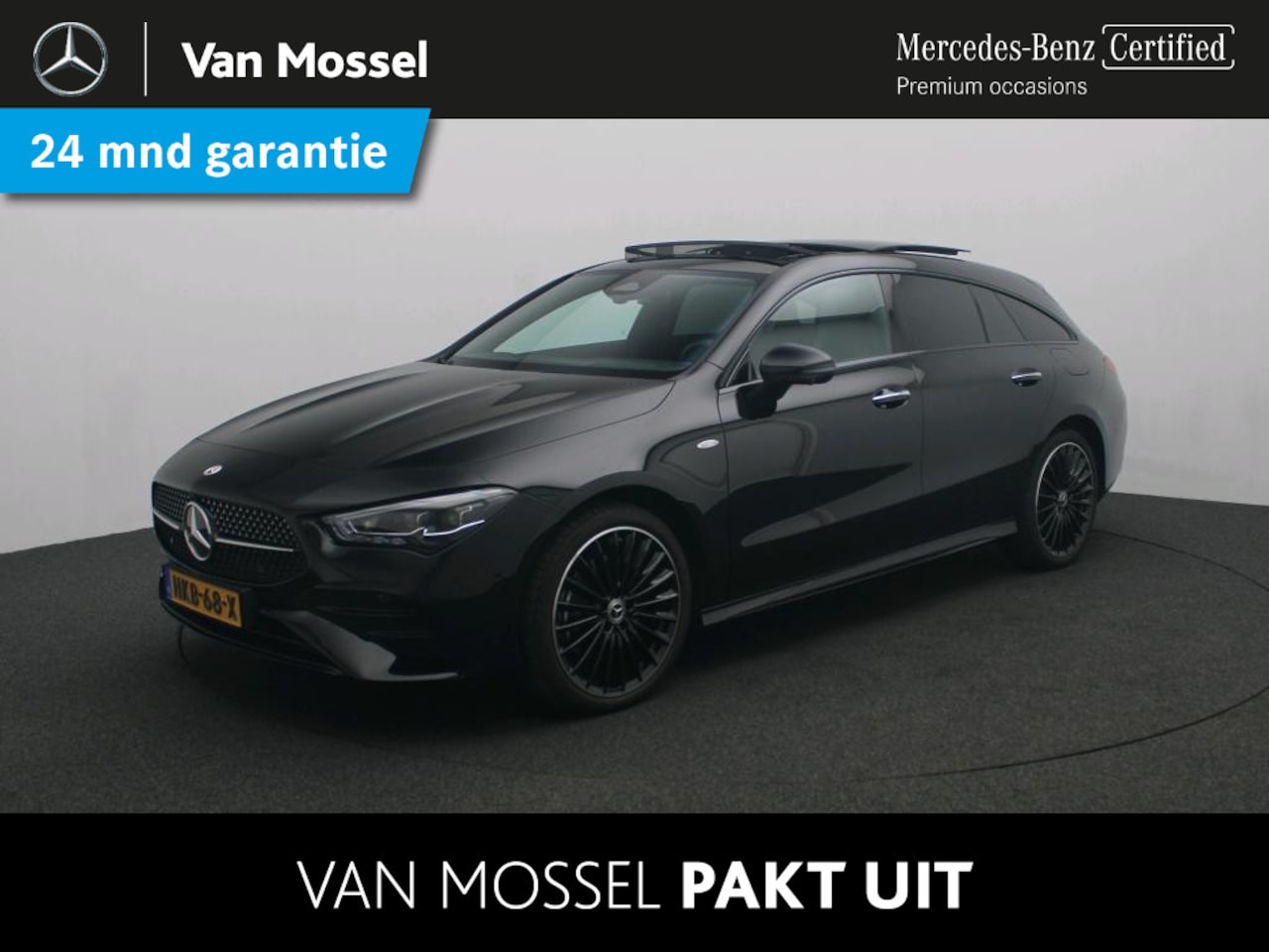 Mercedes-Benz CLA-klasse Shooting Brake - 250 e Business Solution Panoramadak / Memory Seats / Head-up / Nightpakket / 19'' multispa - AutoWereld.nl