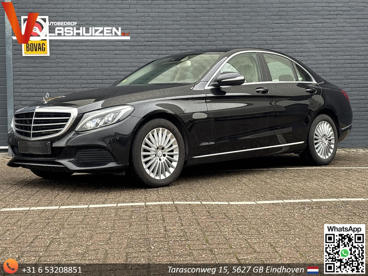 Mercedes-Benz C-klasse - 220 CDI Ambition | Euro 6 | Leder | Climate | Navi | Stoelverwarming | - AutoWereld.nl