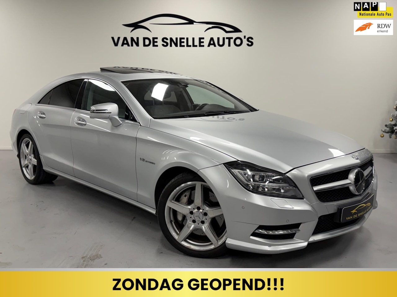 Mercedes-Benz CLS-klasse - 500 AMG/DEALERONDERHOUDEN/DYNAMICSEATS/NIGHTVISION - AutoWereld.nl