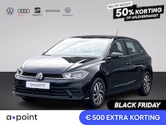 Volkswagen Polo - 1.0 TSI Life | Carplay | Adaptieve Cruise Control | Airco | Elek inklapbare buitenspiegels