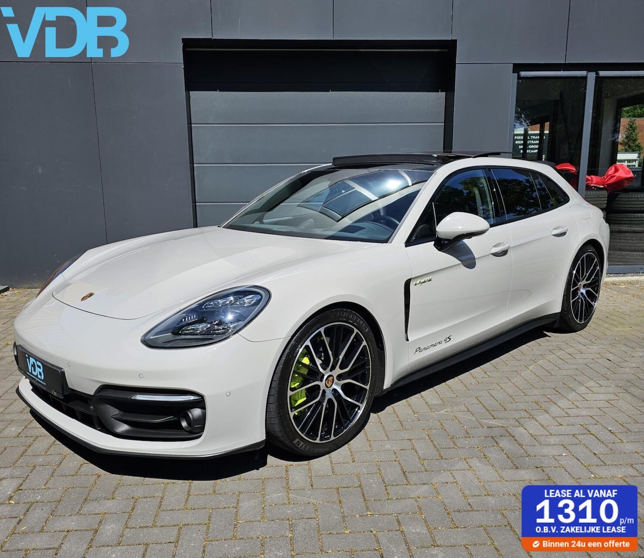 Porsche Panamera Sport Turismo - 2.9 4S E-Hybrid 560PK KREIDE! - AutoWereld.nl