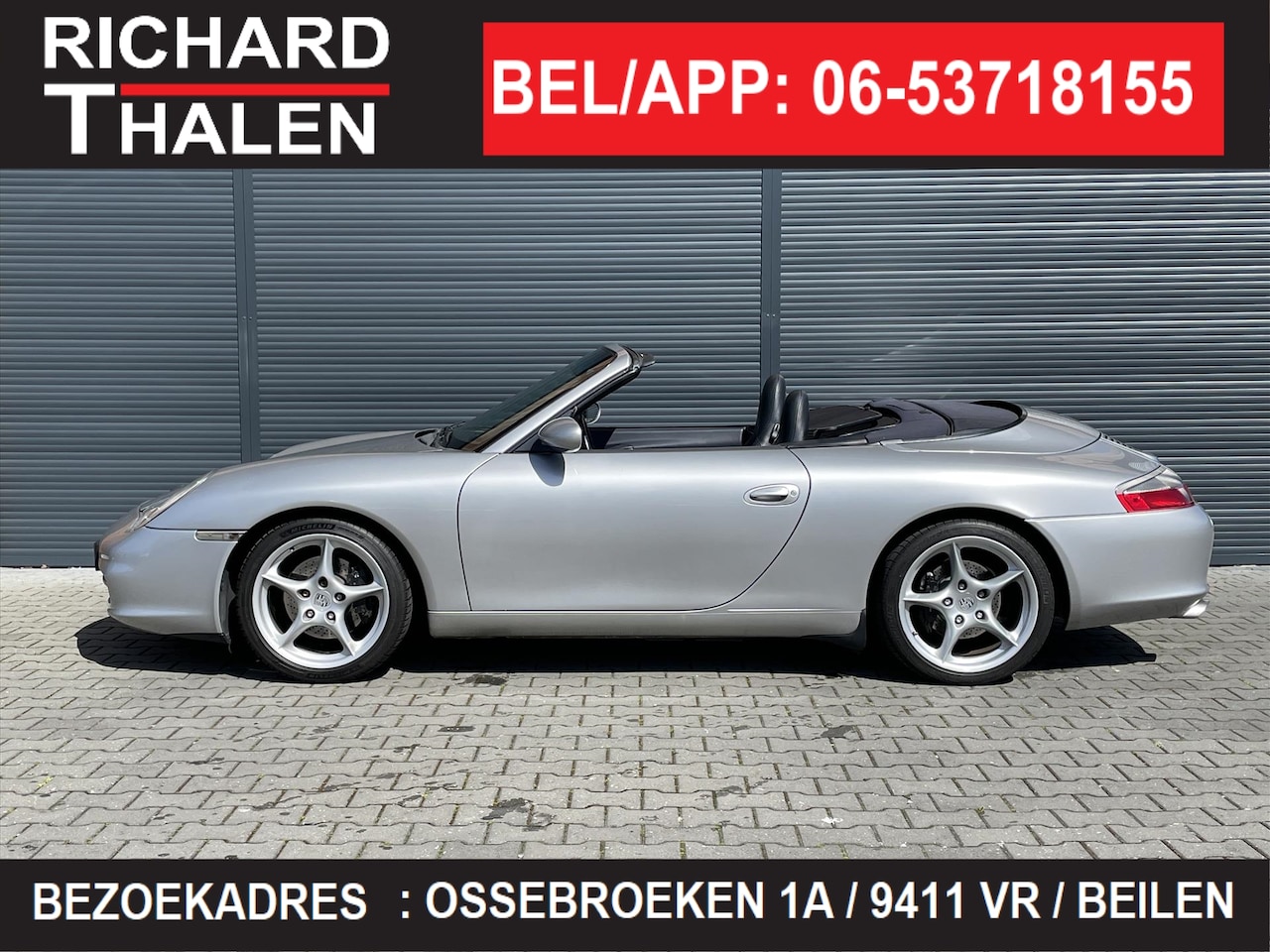 Porsche 911 Cabrio - 996 3.6 Carrera 996/2 - AutoWereld.nl