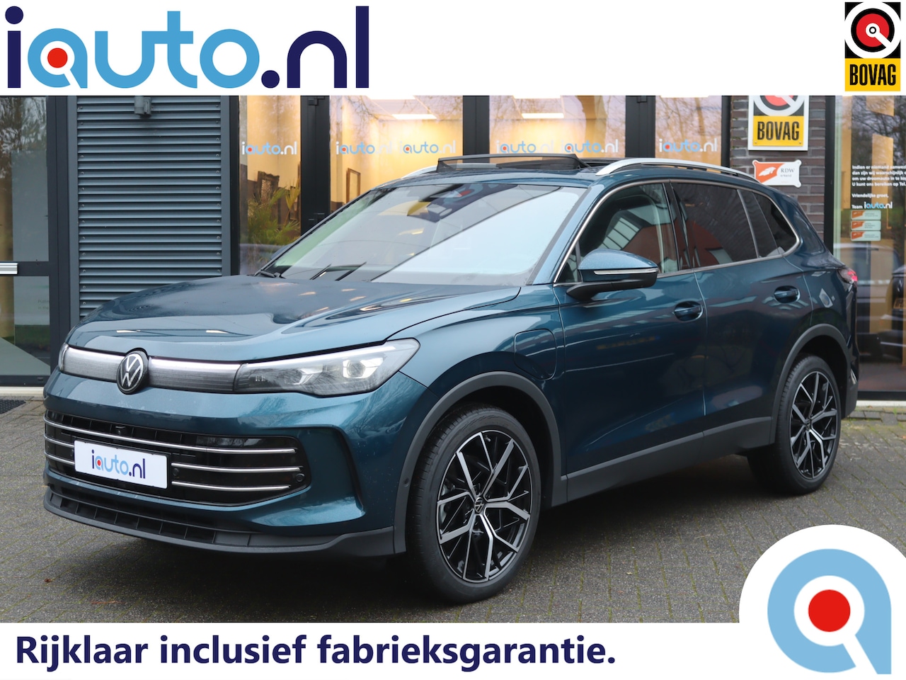 Volkswagen Tiguan - 1.5 eHybrid 204pk Elegance Pano/IQ.Light HD/360/Head-up/Keyless/ACC/DCC/ErgoActive/Dodehoe - AutoWereld.nl