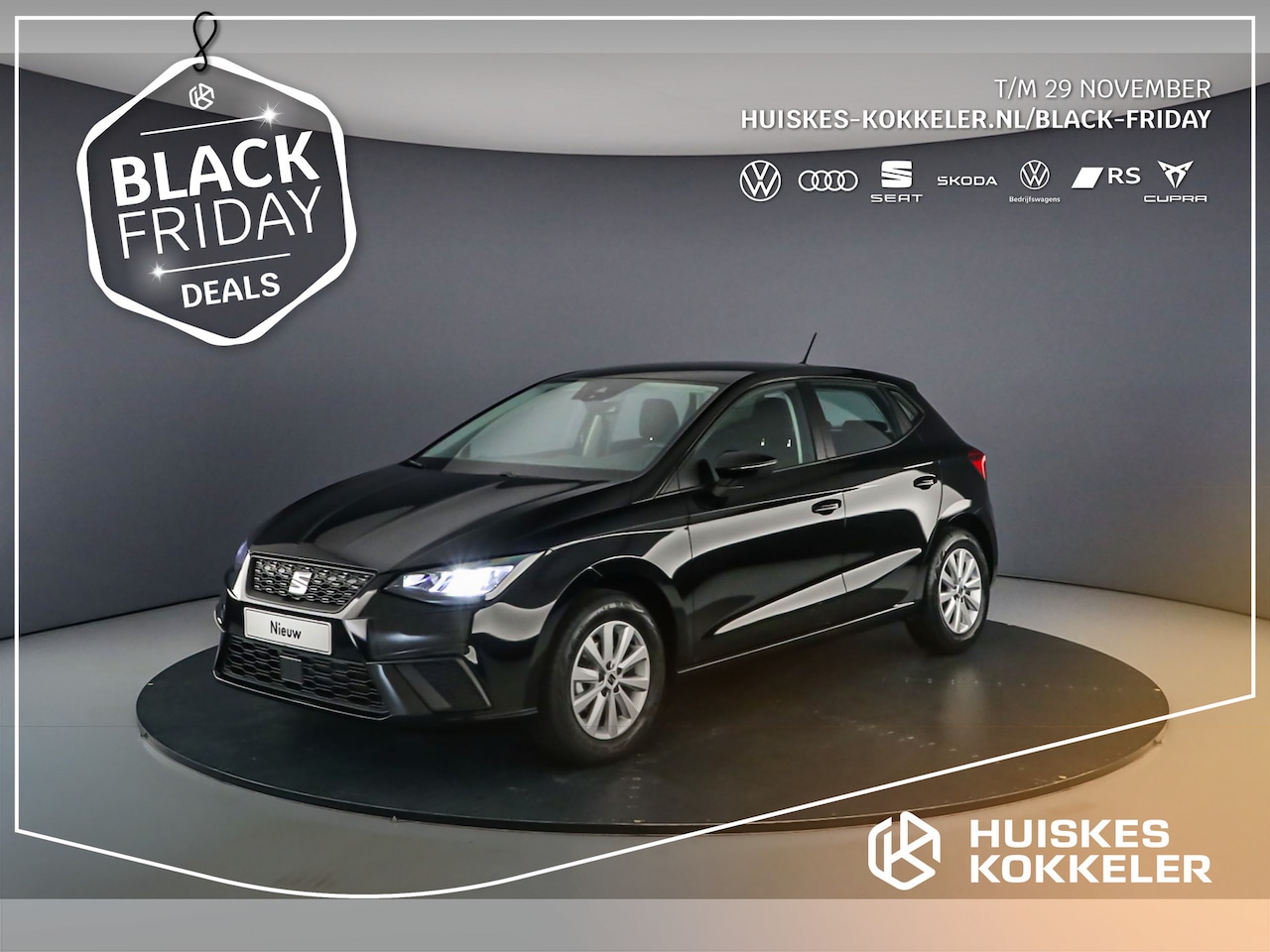 SEAT Ibiza - 1.0 EcoTSI 95pk Style €312,- actie private lease - AutoWereld.nl