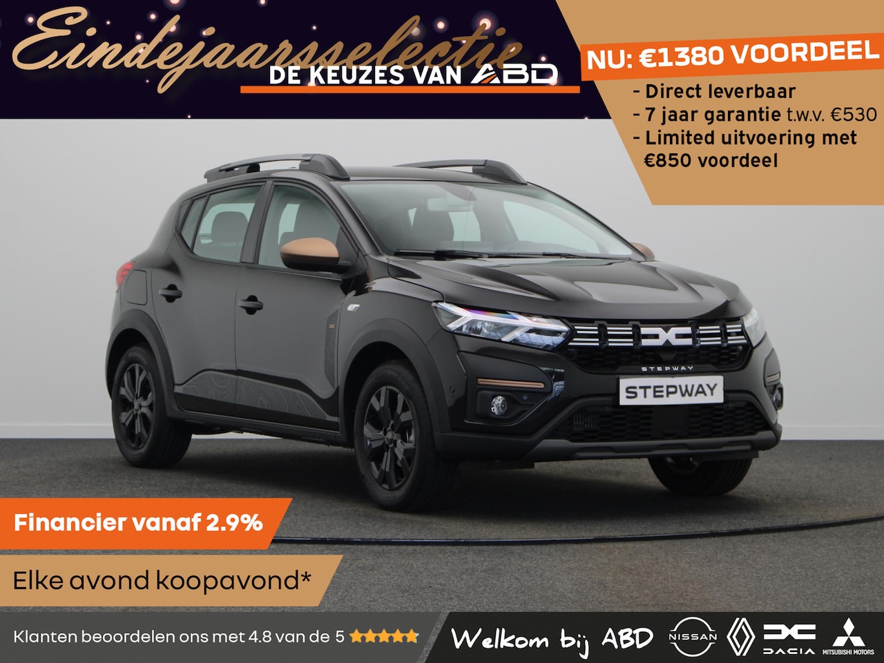 Dacia Sandero Stepway - Extreme TCe 110 | Achteruitrijcamera | Cruise Control en snelheidsbegrenzer | Dagrijverlic - AutoWereld.nl