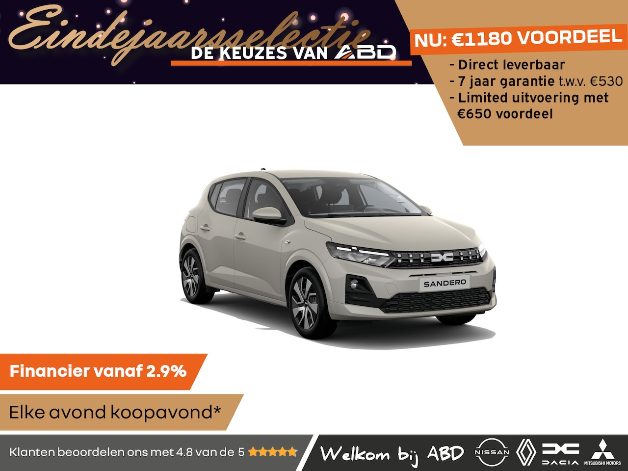 Dacia Sandero - Limited Edition TCe 100 | Achteruitrijcamera | Bekleding ‘Expression’ | Cruise Control en - AutoWereld.nl