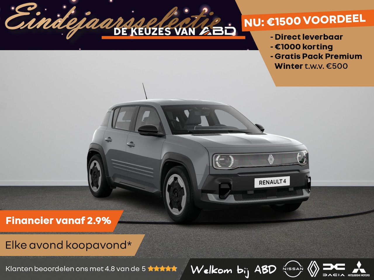 Renault 4 - Evolution Comfort range | Achteruitrijcamera | Cruise control met snelheidsbegrenzer | Ele - AutoWereld.nl