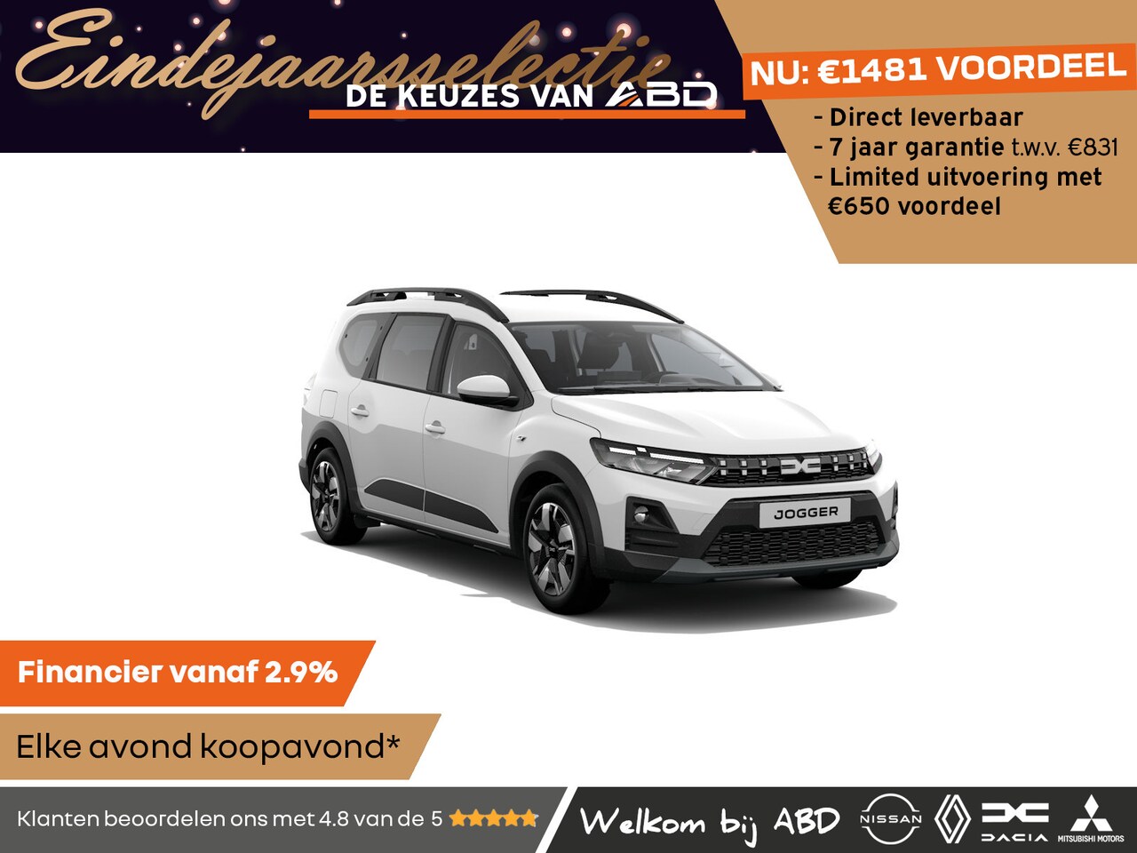 Dacia Jogger - Expression TCe 110 | Achteruitrijcamera | Bekleding ‘Expression’ | Cruise Control met snel - AutoWereld.nl