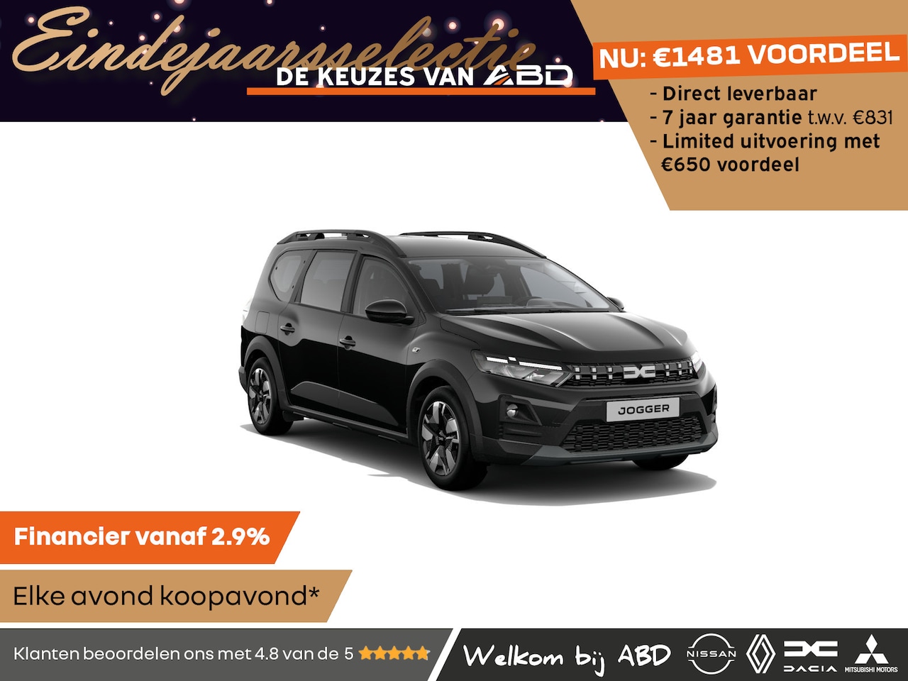 Dacia Jogger - Expression TCe 110 | Achteruitrijcamera | Bekleding ‘Expression’ | Cruise Control met snel - AutoWereld.nl