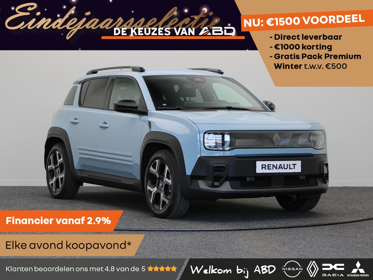 Renault 4 - Techno Comfort range | Achteruitrijcamera | Elektronisch geregelde airconditioning | Full - AutoWereld.nl