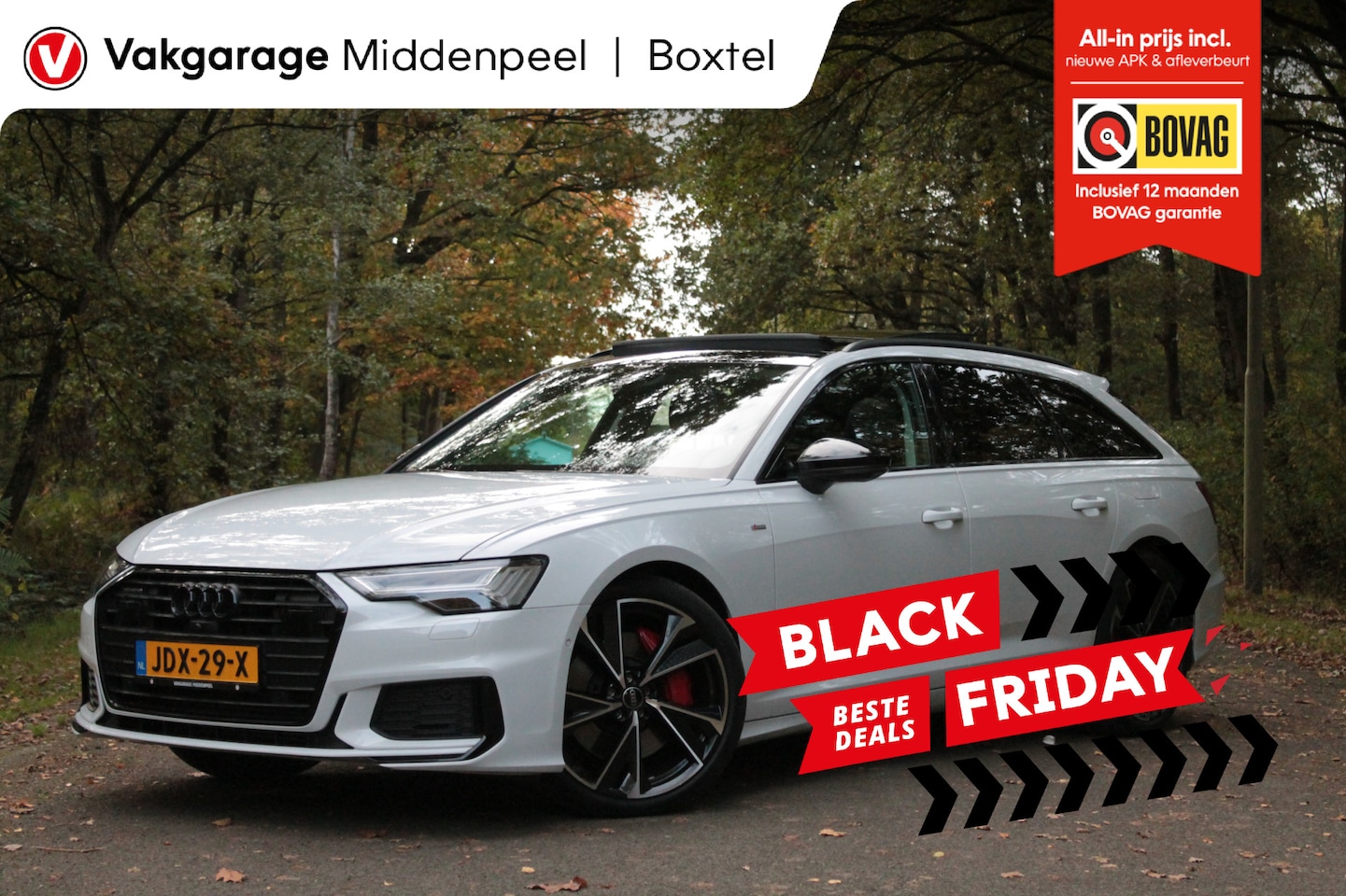 Audi A6 Avant - 55 TFSI e quattro S-line Competition | Pano | Trekhaak | Memory - AutoWereld.nl