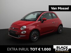 Fiat 500 C - 1.0 Hybrid Red | Navigatie | Climate Control | 16'' LM Velgen | Digitale KM teller | Apple