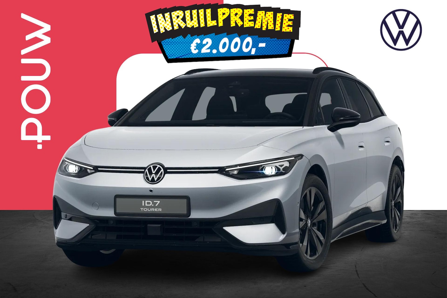 Volkswagen ID.7 Tourer - 286pk Pro S Limited Edition 86 kWh | Trekhaak | Interieur Style Pakket Plus - AutoWereld.nl
