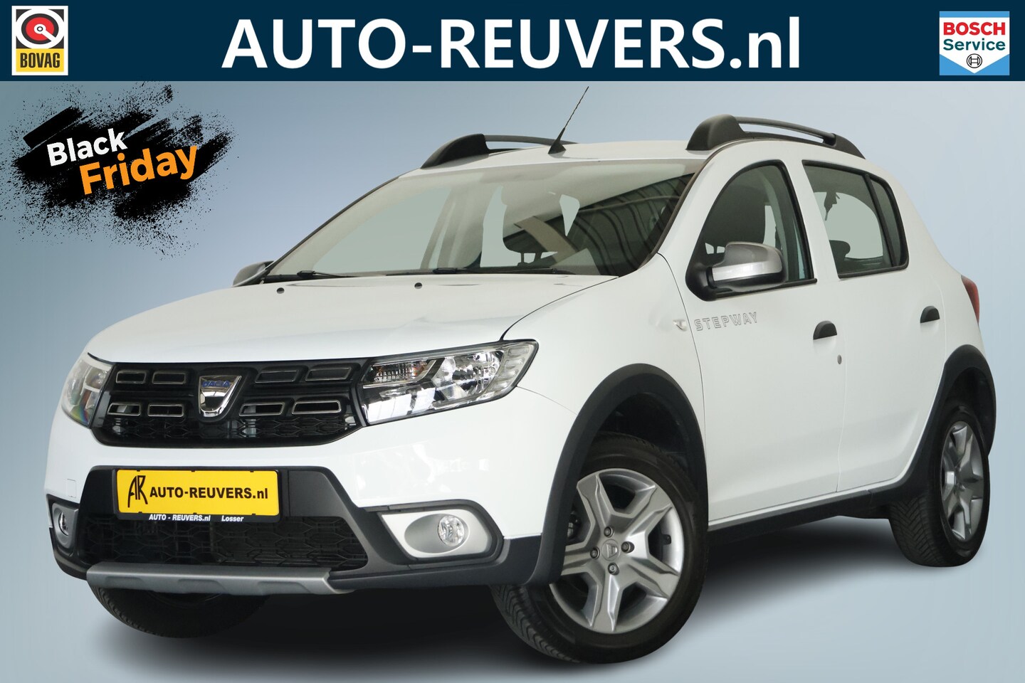 Dacia Sandero Stepway - 0.9 TCe / Navi / Cruisecontrol / Allseason / Trekhaak - AutoWereld.nl