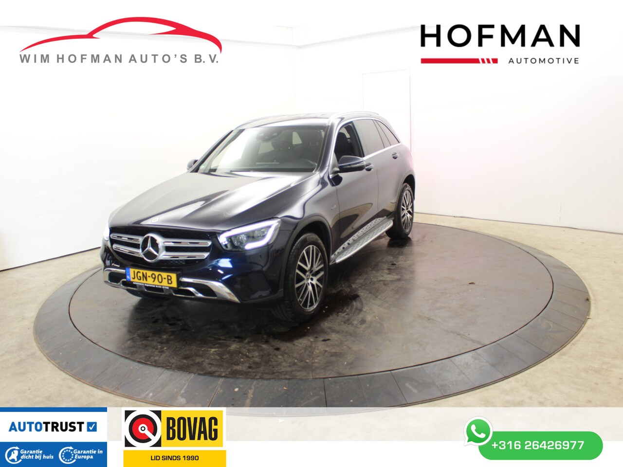 Mercedes-Benz GLC-klasse - 300e 4MATIC Business Solution Luxury Leder el aKlep Camera - AutoWereld.nl