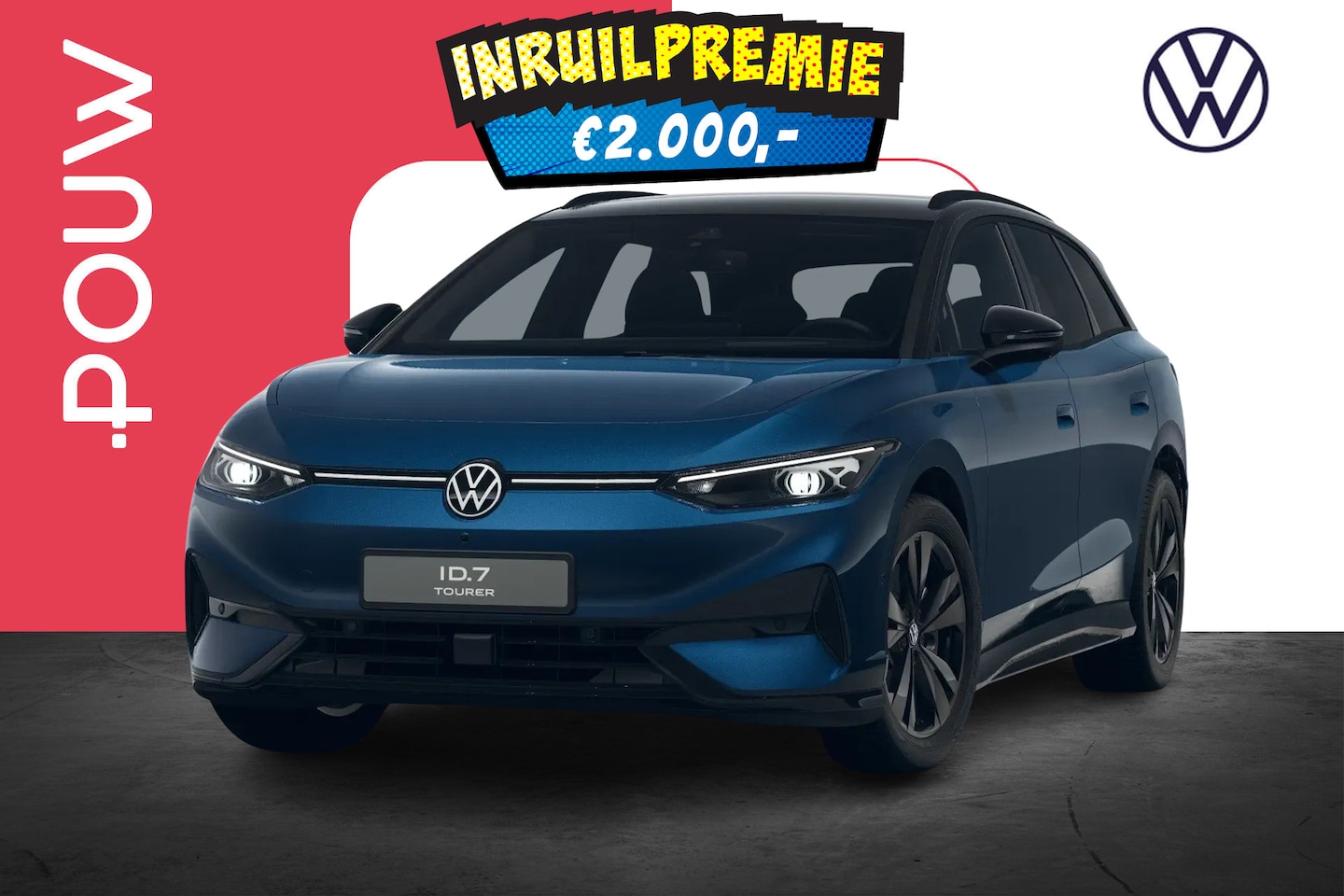 Volkswagen ID.7 Tourer - 286pk Limited Edition 77 kWh | Trekhaak | 19 Inch Velgen - AutoWereld.nl