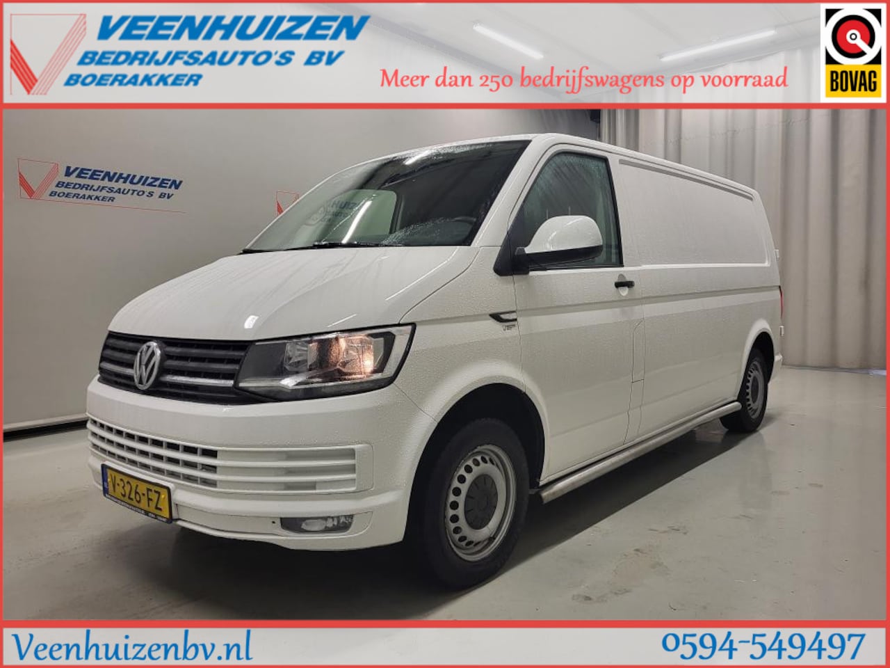 Volkswagen Transporter - 2.0TDI L2/H1 Trekhaak Euro 6! - AutoWereld.nl