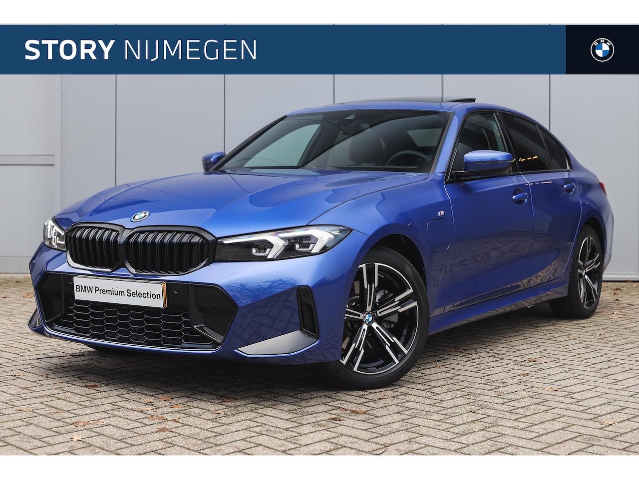 BMW 3-serie - 330e M Sport Automaat / Schuif-kanteldak / Trekhaak / Sportstoelen / Achteruitrijcamera / - AutoWereld.nl