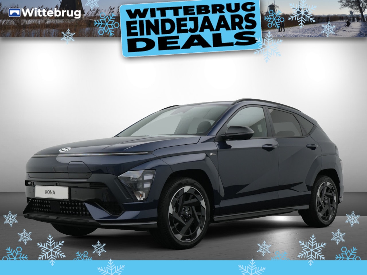 Hyundai Kona Electric - N Line Business 64.8 kWh Volledig Elektrish, Fiscaal aantrekkelijk, Navigatie en 360 grade - AutoWereld.nl