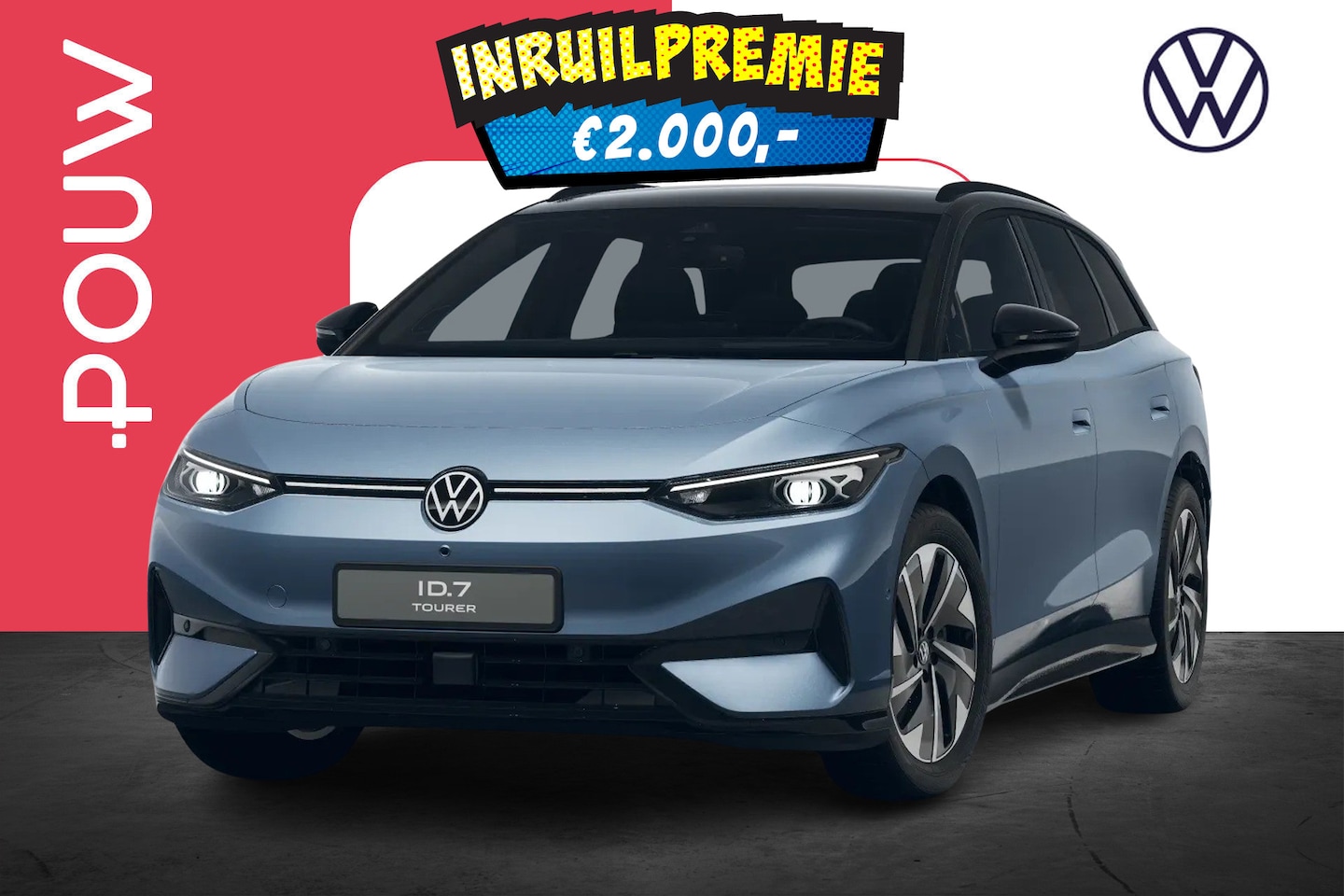 Volkswagen ID.7 Tourer - 286pk Pro Limited Edition 77 kWh | Interieur Style Pakket Plus | Exterieur Pakket Plus - AutoWereld.nl