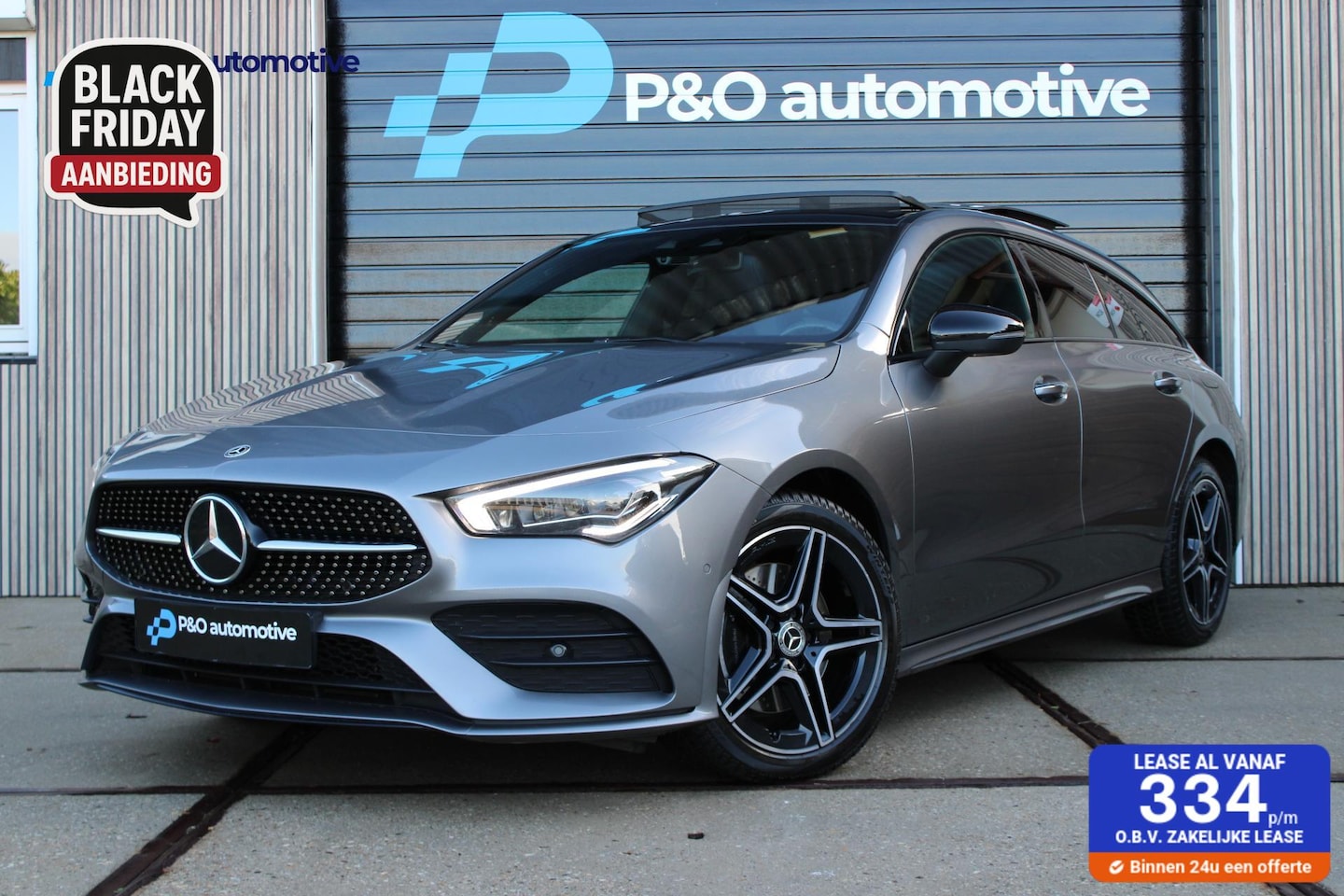 Mercedes-Benz CLA-klasse Shooting Brake - 250 e AMG / HUD / PANO - AutoWereld.nl