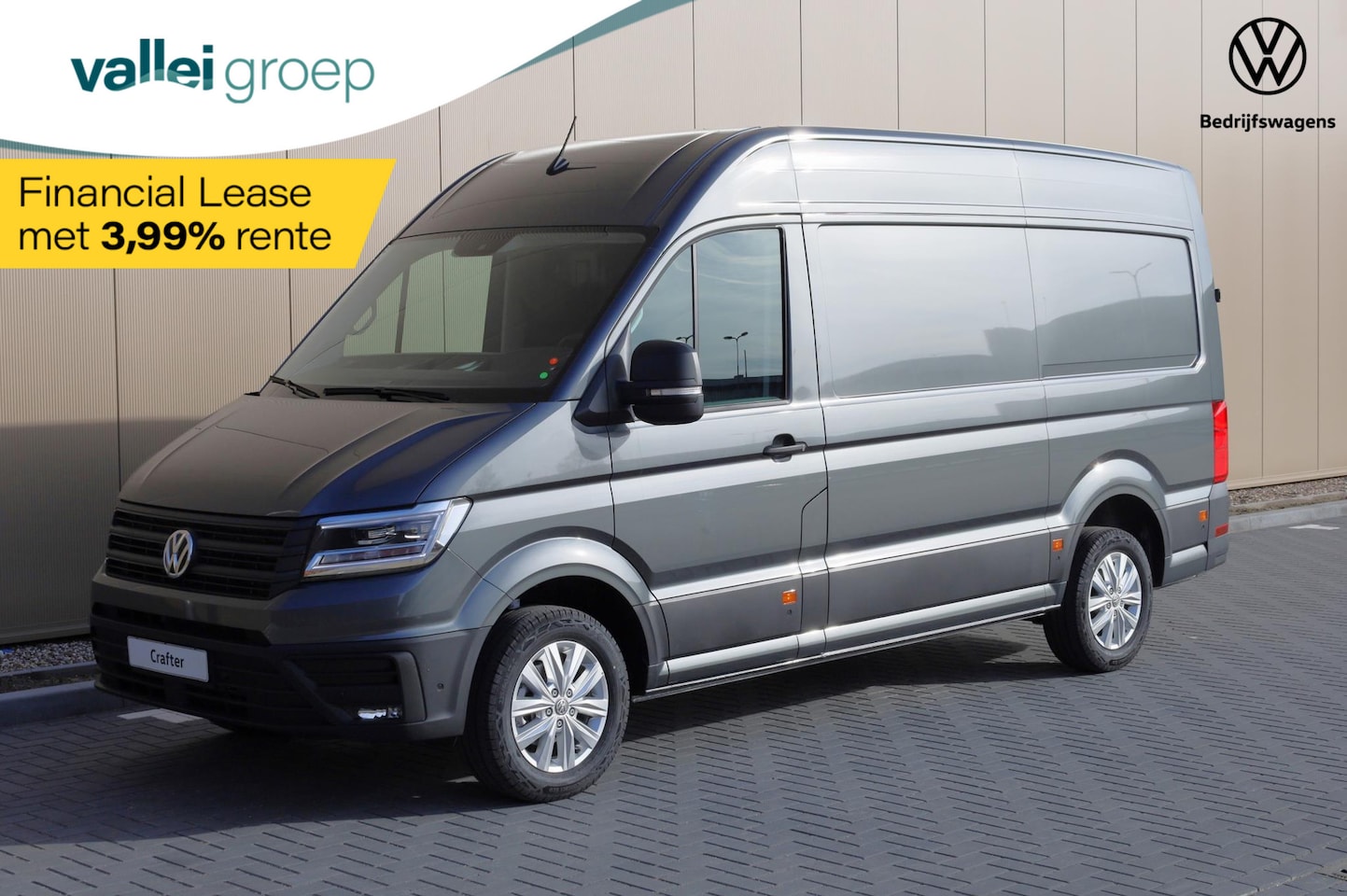 Volkswagen Crafter - 140PK automaat Exclusive L3H3 GVW 3.5T BPM vrij | Trekhaak | Adaptive Cruise Control | Cli - AutoWereld.nl