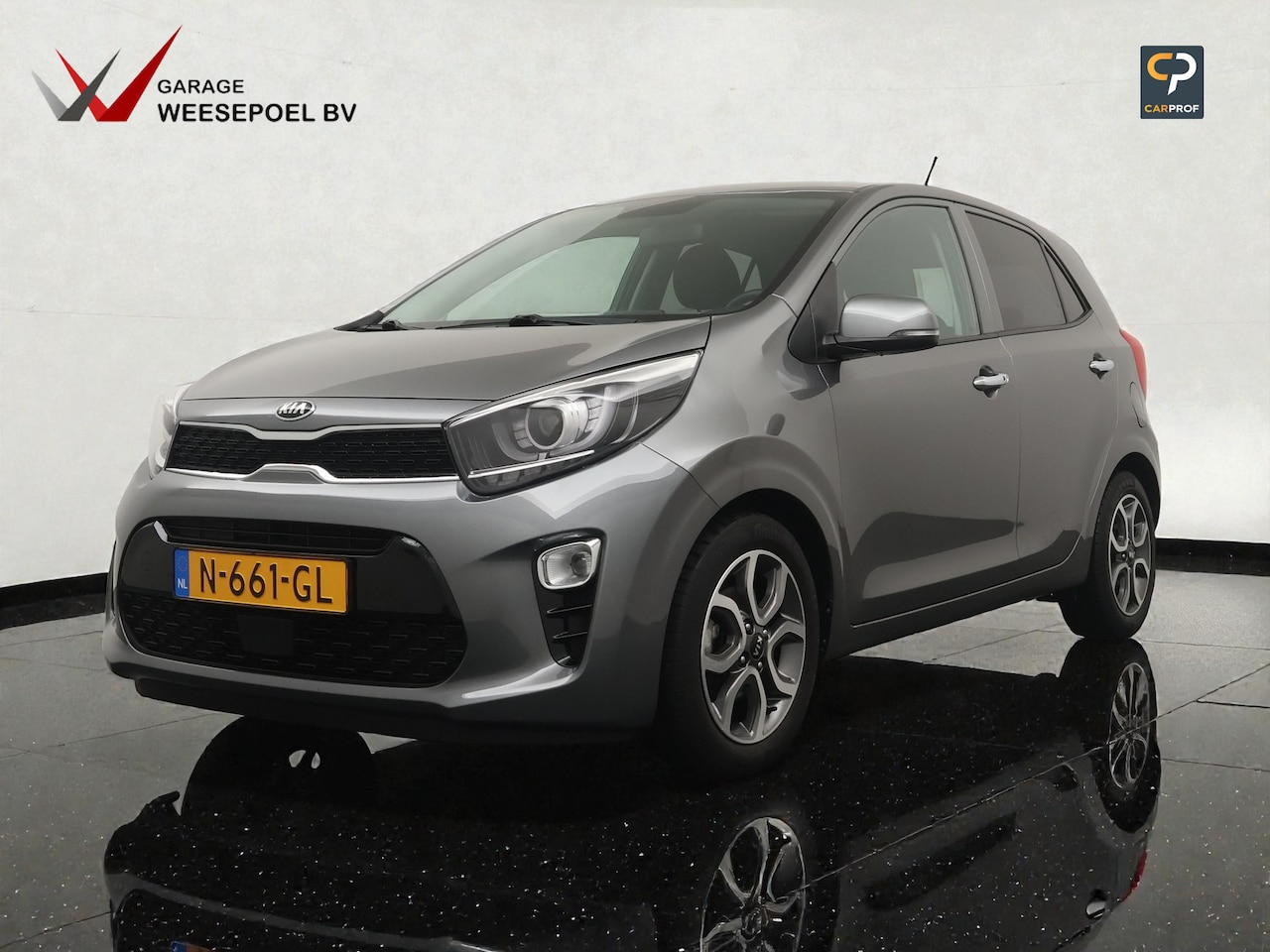 Kia Picanto - 1.0 DPi DynamicPlusLine - Navigatie - Camera - Climate control - Licht metalen velgen - Fa - AutoWereld.nl