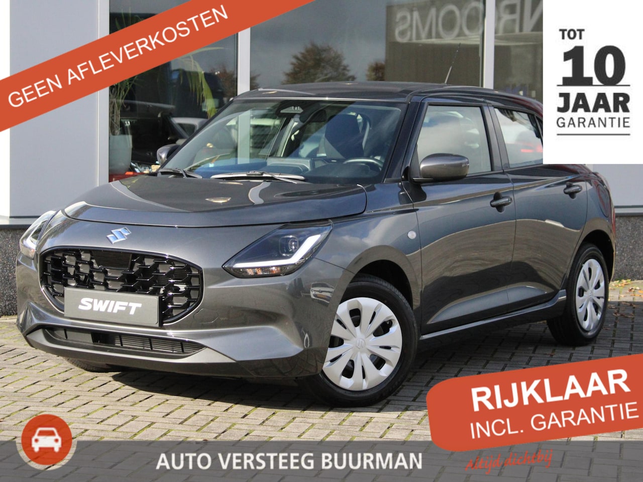 Suzuki Swift - 1.2 Comfort Smart Hybrid Carplay/Android Auto, Achteruitrijcamera, Navigatie, Airco - AutoWereld.nl