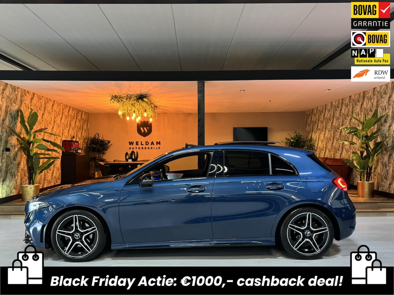 Mercedes-Benz A-klasse - 200 AMG Line Edition Garantie Pano Ambient Night Camera StoelVW Carplay Cruise Clima Navi - AutoWereld.nl