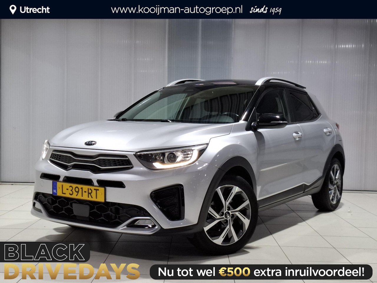Kia Stonic - 1.0 T-GDi MHEV GT-Line Stoel en stuur verwarming, Apple Carplay/Android Auto, Navigatie, C - AutoWereld.nl