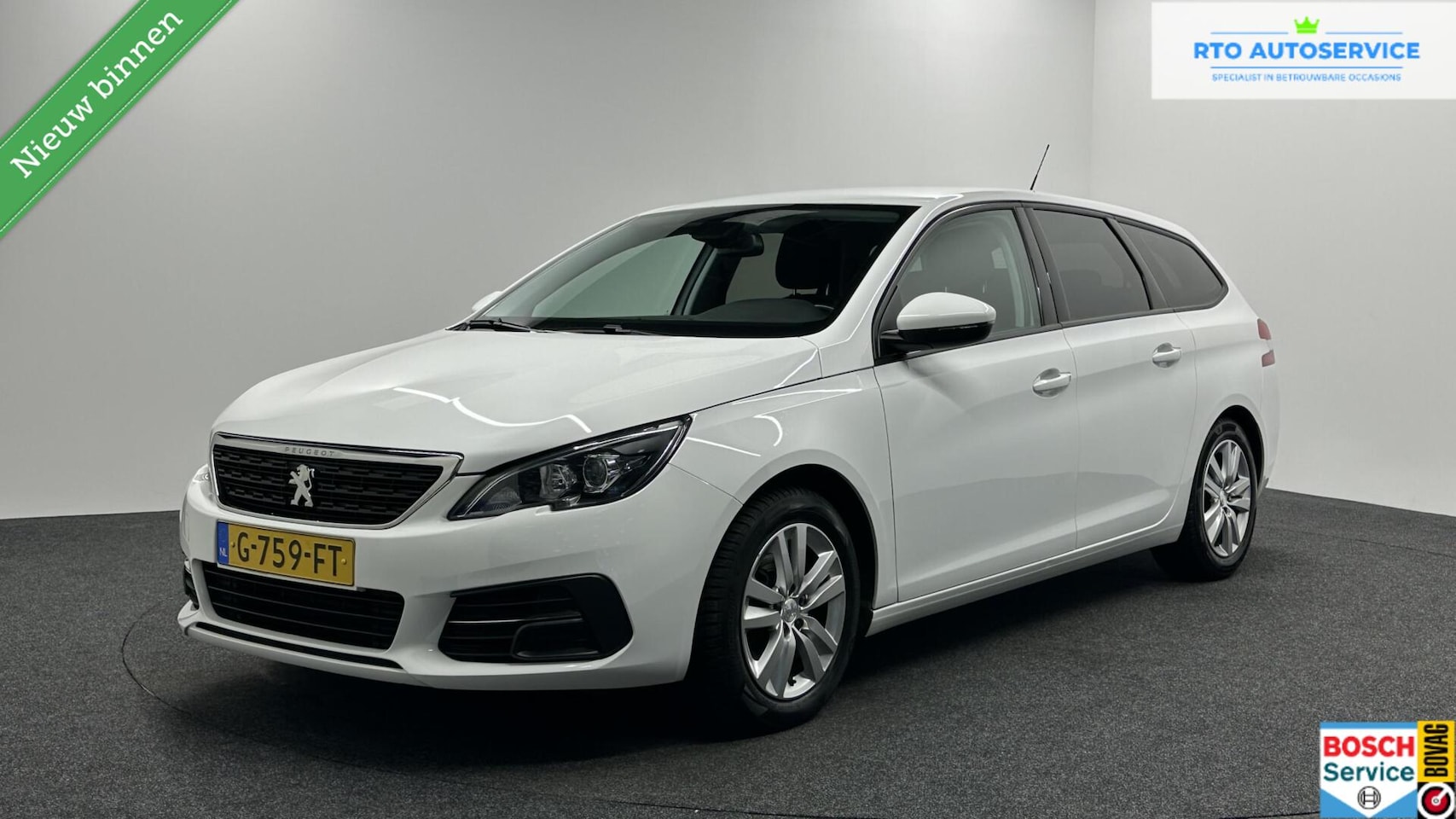 Peugeot 308 SW - 1.2 PureTech Active TREKHAAK NAVI CRUISE CARPLAY CRUISE. - AutoWereld.nl