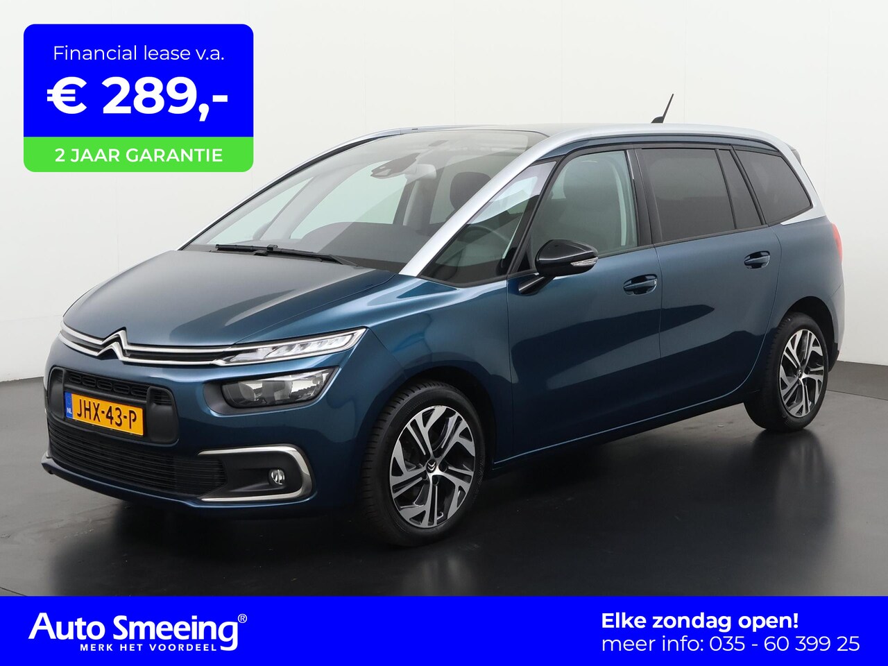 Citroën Grand C4 SpaceTourer - 1.2 PureTech Business Automaat | 7 Persoons | Zondag Open! - AutoWereld.nl