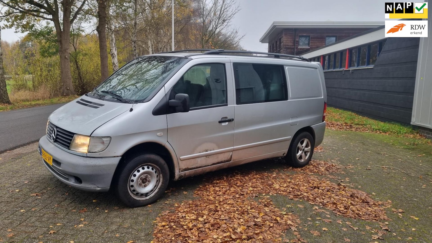Mercedes-Benz Vito - 110CDI 2003 DUBCABINE AIRCO AUTOMAAT CRUISE CONTROL - AutoWereld.nl