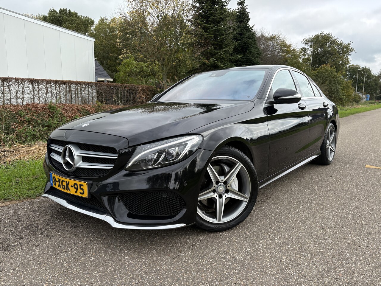Mercedes-Benz C-klasse - 180 Prestige / AUTOMAAT / AMG PAKKET / NAVI / LEER / CRUISE - AutoWereld.nl