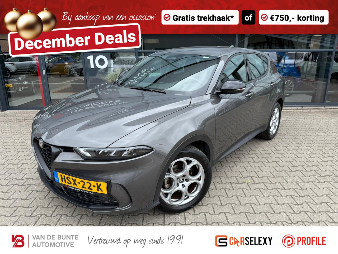 Alfa Romeo Tonale - 1.5T Hybrid Sprint *Adaptieve Cruise* - AutoWereld.nl