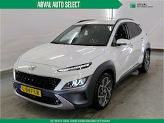 Hyundai Kona - 1.6 GDI HEV 141pk Automaat Premium | Leder | CarPlay | Achteruitrijcamera | PDC | Stuur- e