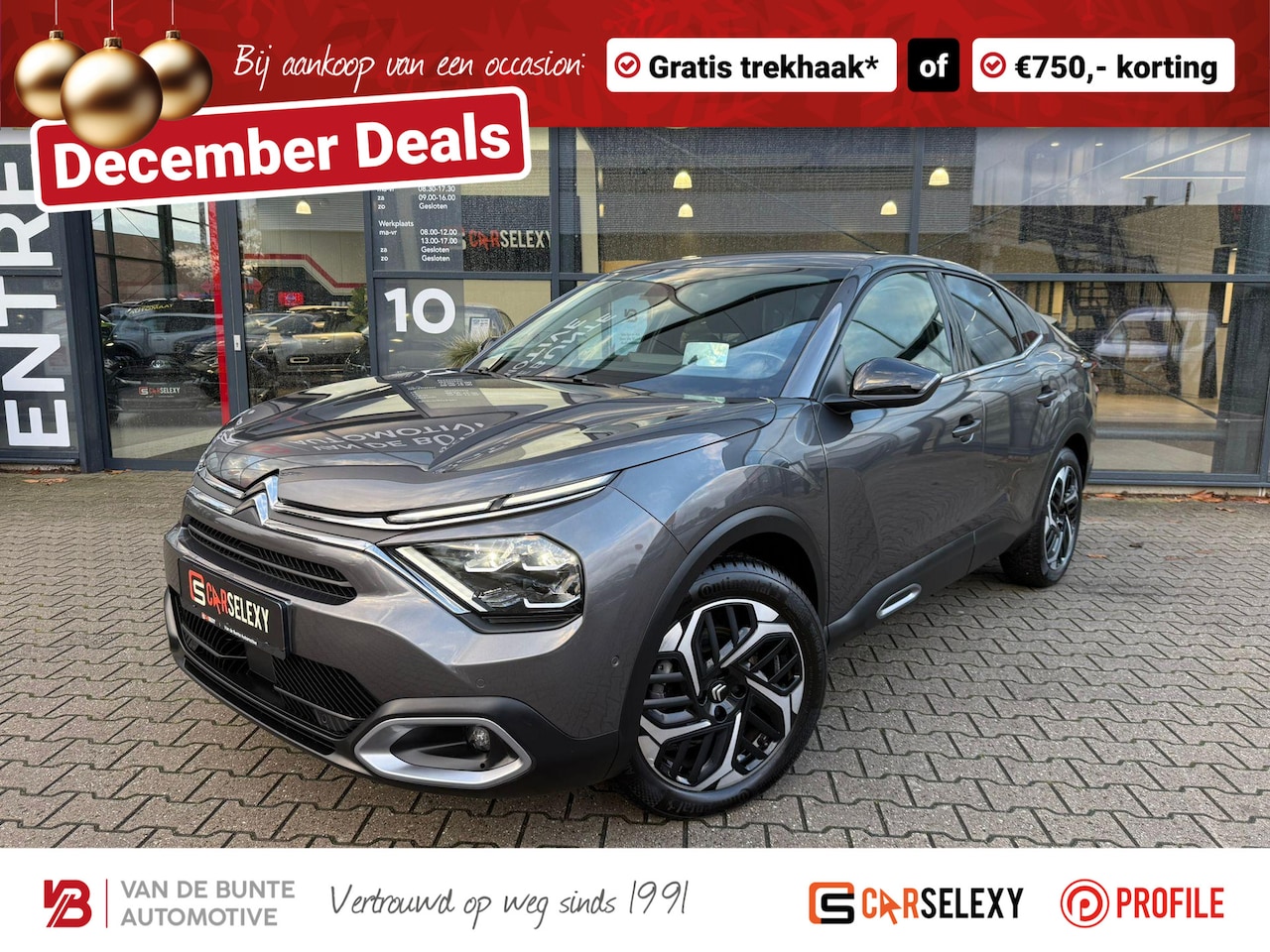 Citroën C4 X - 1.2 Puretech Shine *Trekhaak & ACC* - AutoWereld.nl