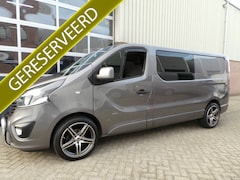 Opel Vivaro - 1.6 CDTI 120pk L2H1 DC Sport EcoFlex Airco, Cruise, Navigatie, 19"Lmv, Pdc, Camera, Trekha