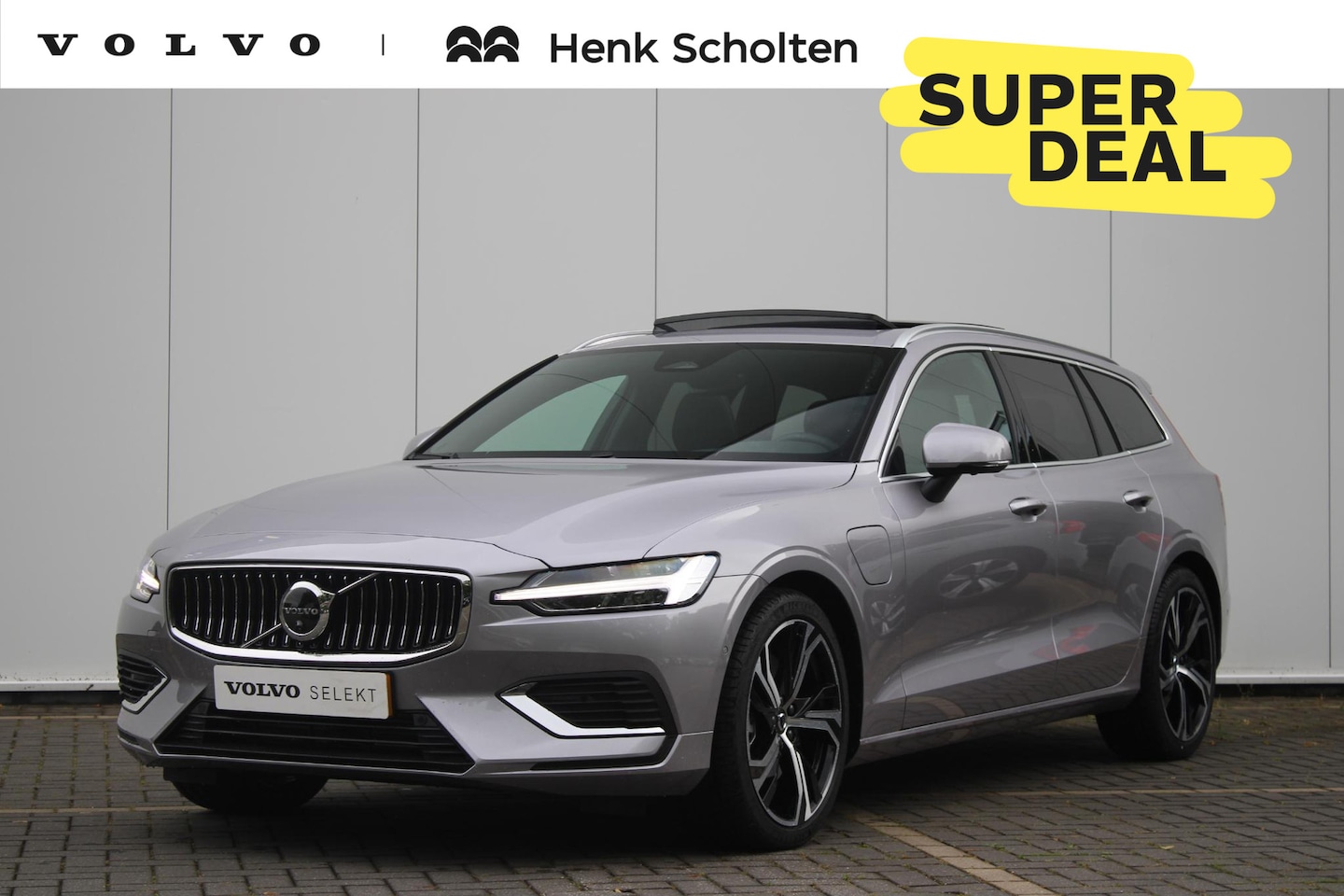 Volvo V60 - T6 350PK Plug-in hybrid AWD Plus Bright | Adaptieve Cruise Control met Pilot Assist | Prem - AutoWereld.nl