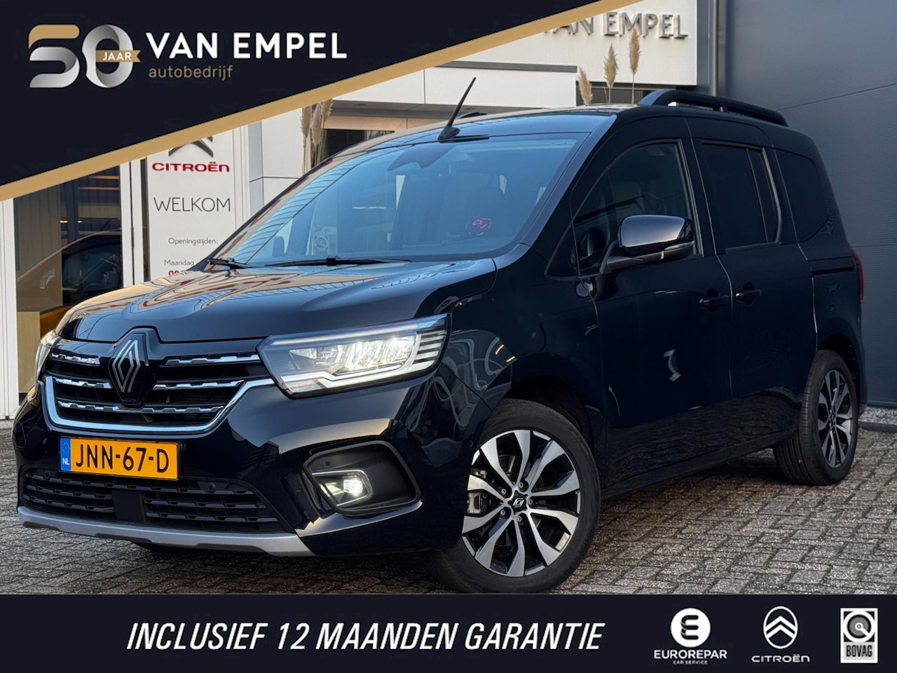 Renault Kangoo - 1.3 TCe Techno | Trekhaak | Automaat | Adaptive Cruise | Camera | Navigatie | Climate cont - AutoWereld.nl