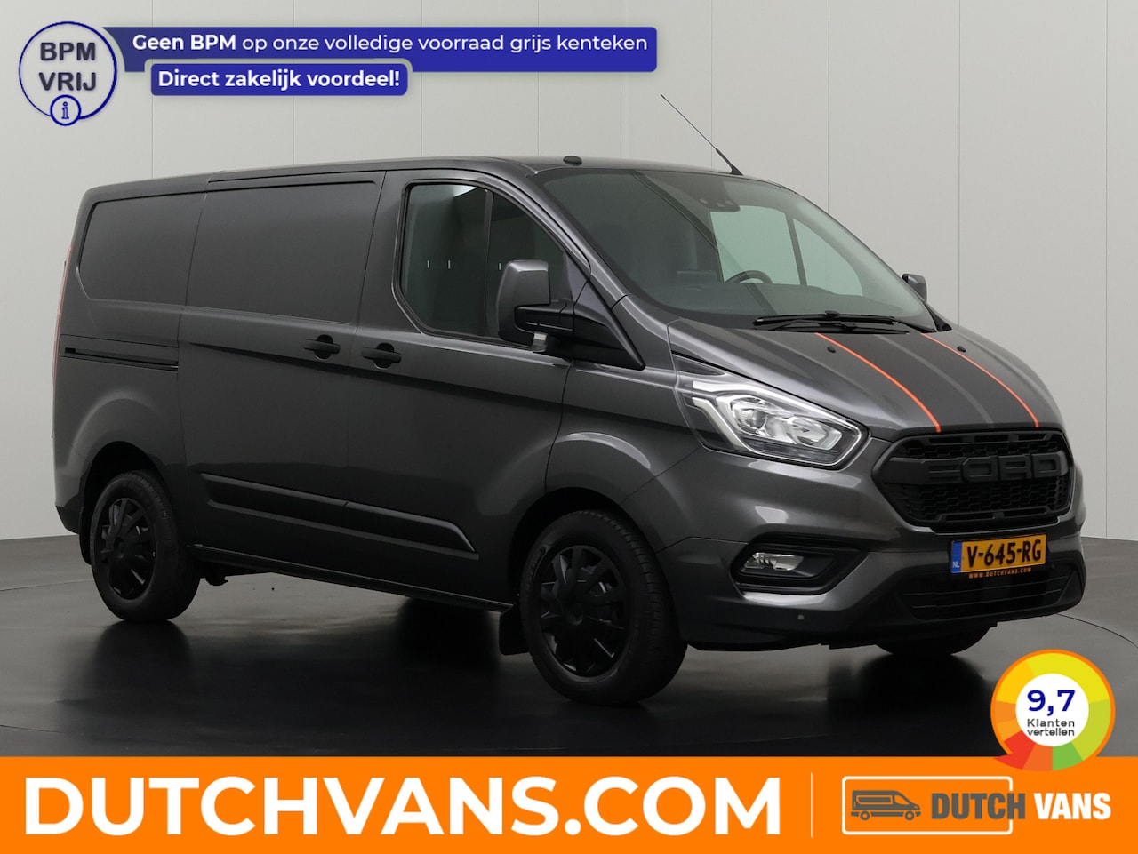 Ford Transit Custom - 2.0TDCI 170PK Automaat Raptor Sport Limited | Multimedia | Camera | 3-Persoons | Trekhaak - AutoWereld.nl
