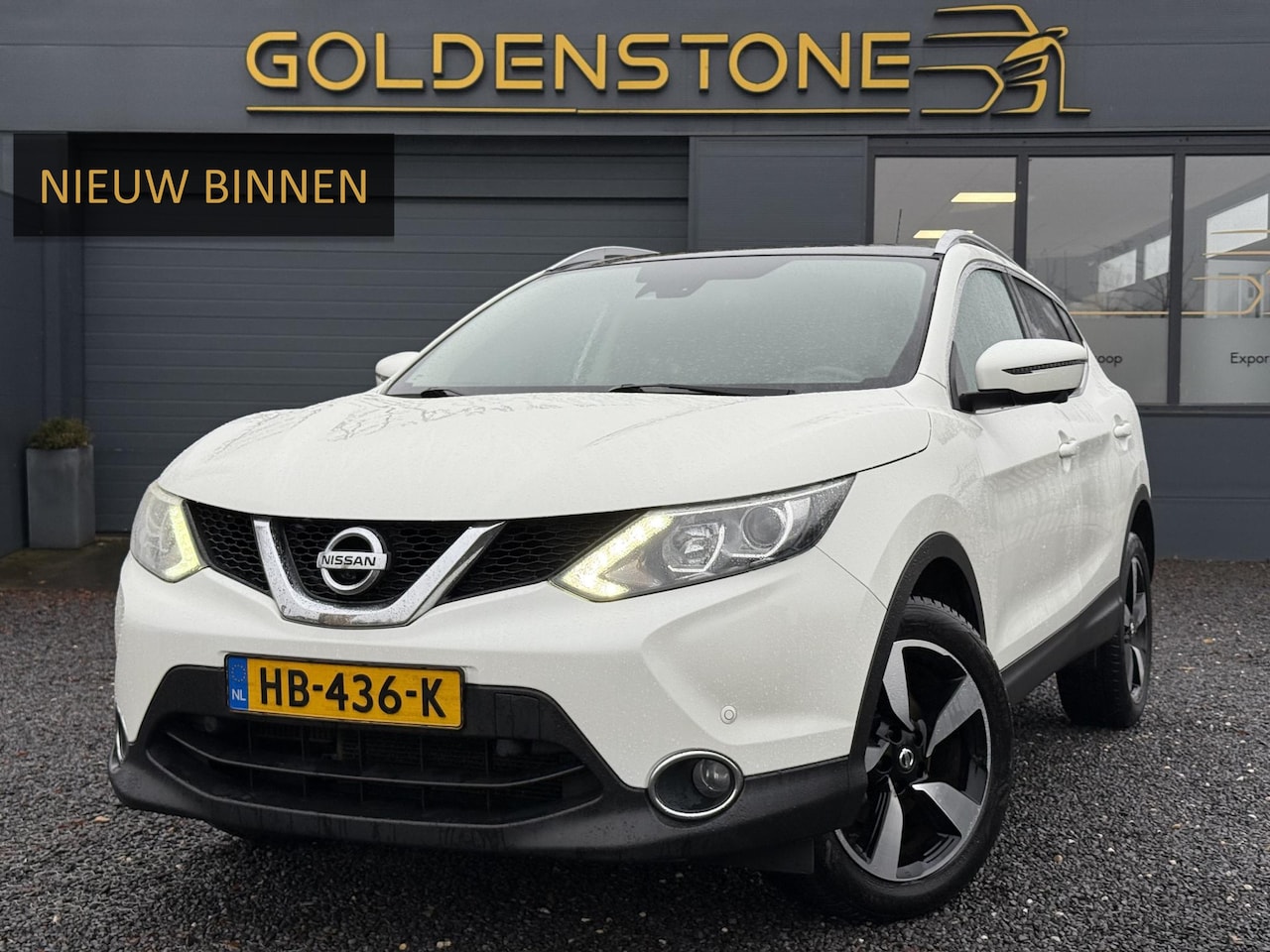 Nissan Qashqai - 1.2 Connect Edition 360°Camera,Pano,Navi,Dealer onderhouden,6 Bak,Clima,Keyless,Cruise,116 - AutoWereld.nl