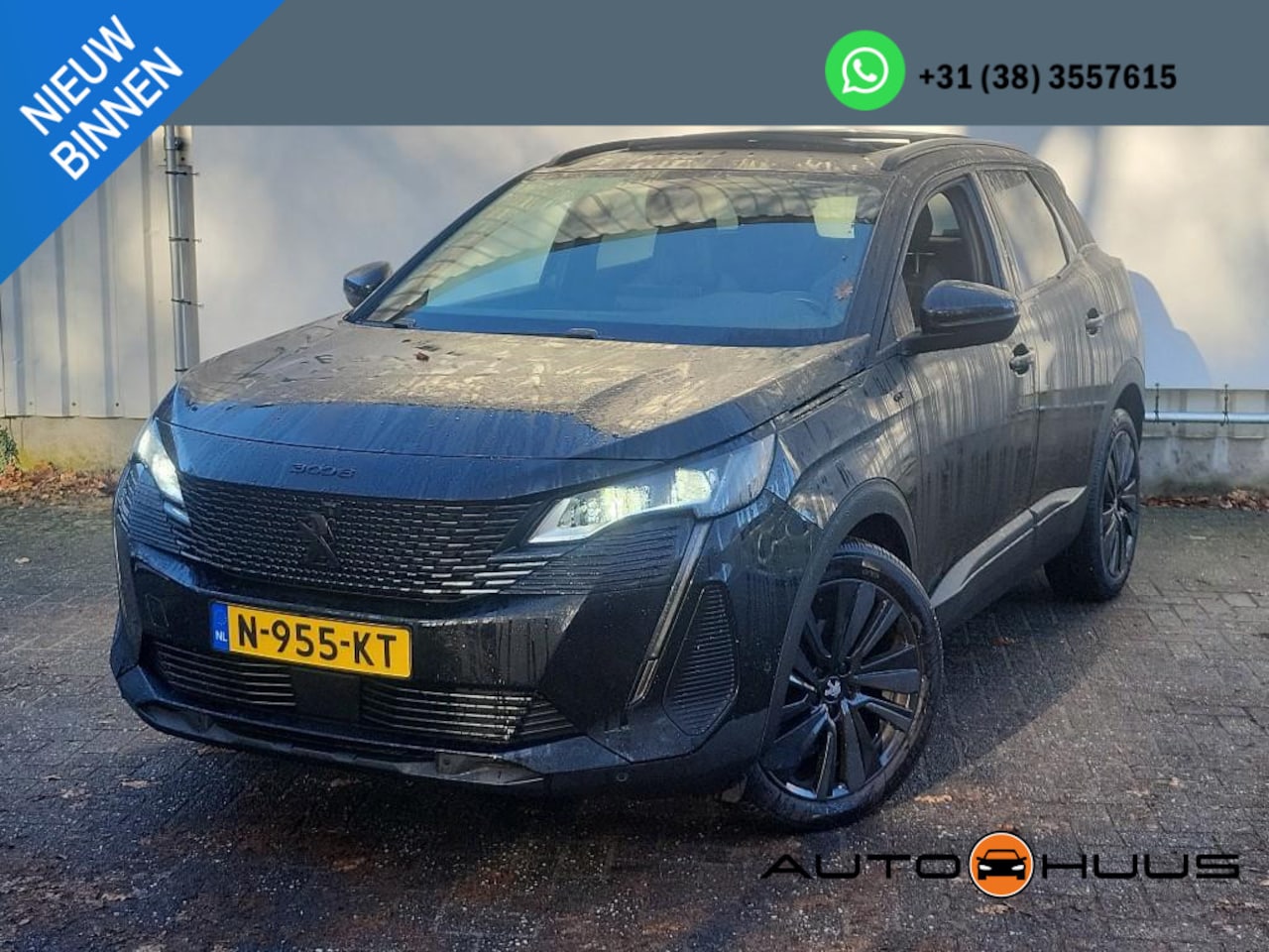 Peugeot 3008 - 1.2 PureTech Aut. GT Line | Trekhaak | Panorama | Camera | - AutoWereld.nl