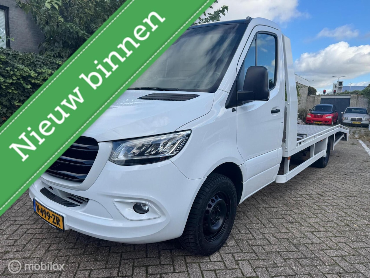 Mercedes-Benz Sprinter - bestel 316 2.2 CDI L3 EURO VI-D AUT ECC NAVI CRUISE LIER - AutoWereld.nl