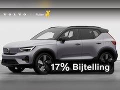 Volvo EX40 - 252PK Automaat Single Ext. Range Plus 82 kWh / Lounge Pakket / Extra getint glas / 360 Cam
