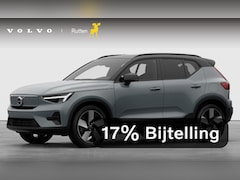 Volvo EX40 - 252PK Automaat Single Ext. Range Plus 82 kWh / Lounge Pakket / Extra getint glas / 360 Cam