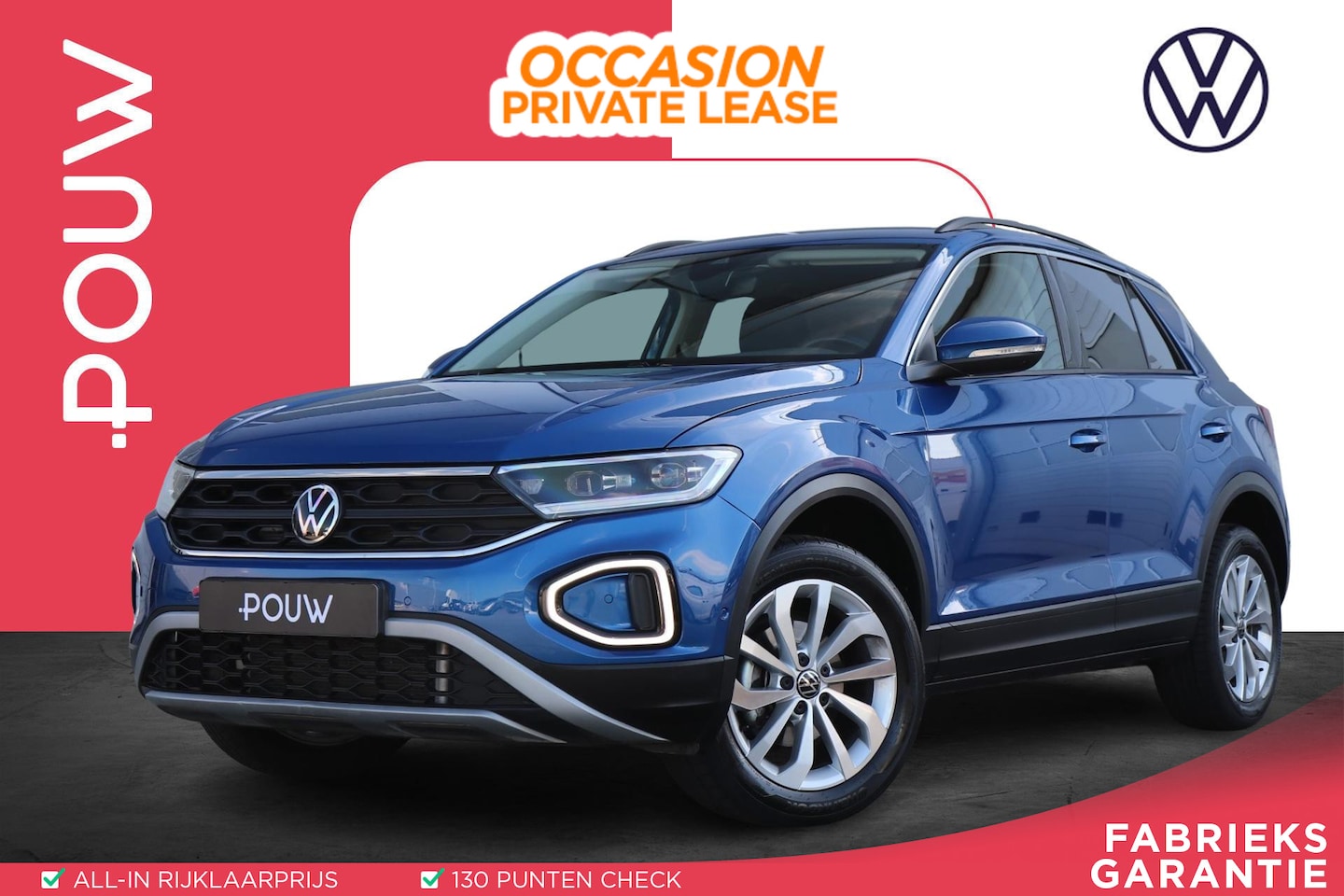 Volkswagen T-Roc - 1.5 TSI 150pk DSG Life | App Connect | Climate Control | Parkeersensoren Voor & Achter - AutoWereld.nl