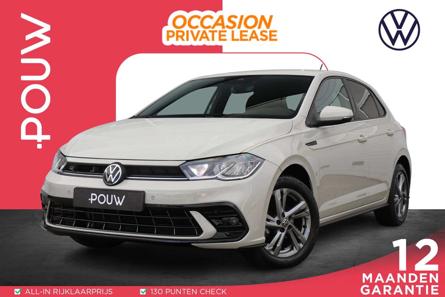 Volkswagen Polo - 1.0 TSI 95pk R-Line | Navigatie | App Connect | R-Line In- & Exterieur | Climatronic - AutoWereld.nl