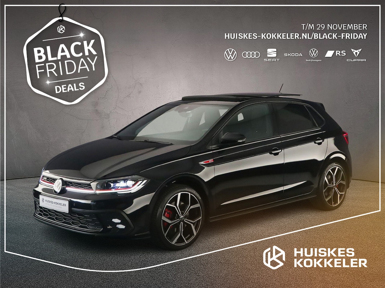Volkswagen Polo - GTI 2.0 TSI 207pk DSG Automaat Adaptive cruise control, Navigatie, Achteruitrijcamera, Bea - AutoWereld.nl