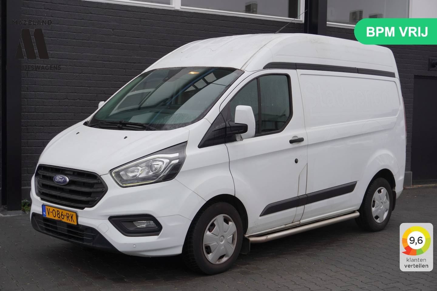 Ford Transit Custom - 2.0 TDCI 130PK Automaat L1H2 EURO 6 - Airco - Cruise - Camera - €16.900,- Excl. - AutoWereld.nl